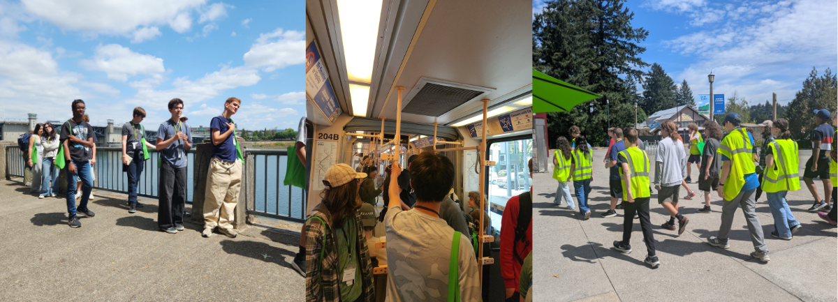 Out and about, taking TriMet around Portland