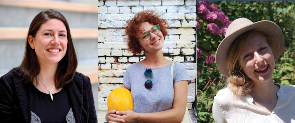 WTS Portland 2018 Scholars - Polina Polikakhina, Stephanie Lonsdale, and Sabina Roan