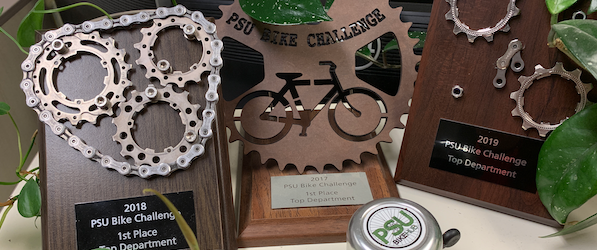 TREC awards for 2017, 2018 and 2019 bike to work month