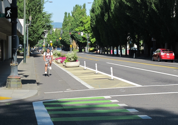 Research reveals perceptions, safety and use of protected bike lanes