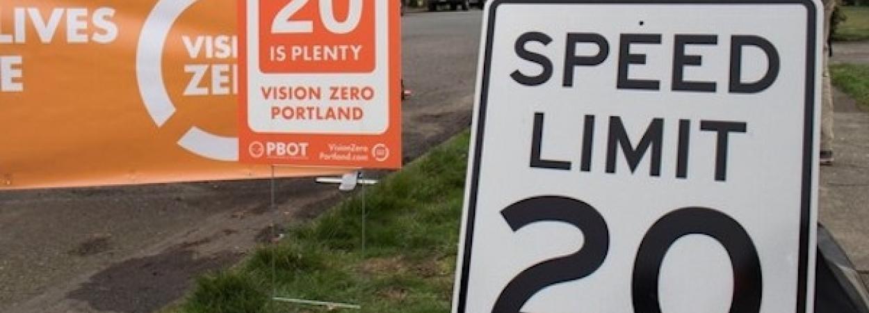 Effect of Residential Street Speed Limit Reduction from 25 to 20