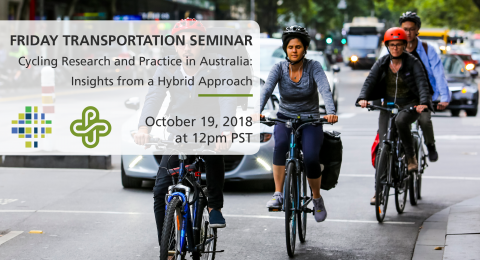 Friday Transportation Seminar at PSU - Cycling Research and Practice in Australia: Insights from a Hybrid Approach (Marilyn Johnson)