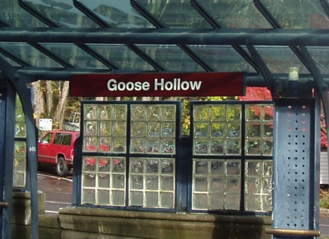 The Goose Hollow MAX Station was the subject of one capstone groups redesign