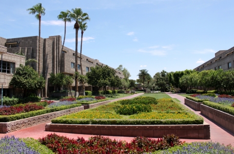 Photo by Kirk Paulsen, who wasn't the only student to come back with photos of the Biltmore grounds, located on 39 acres at the foot of the Phoenix Mountain Preserve.