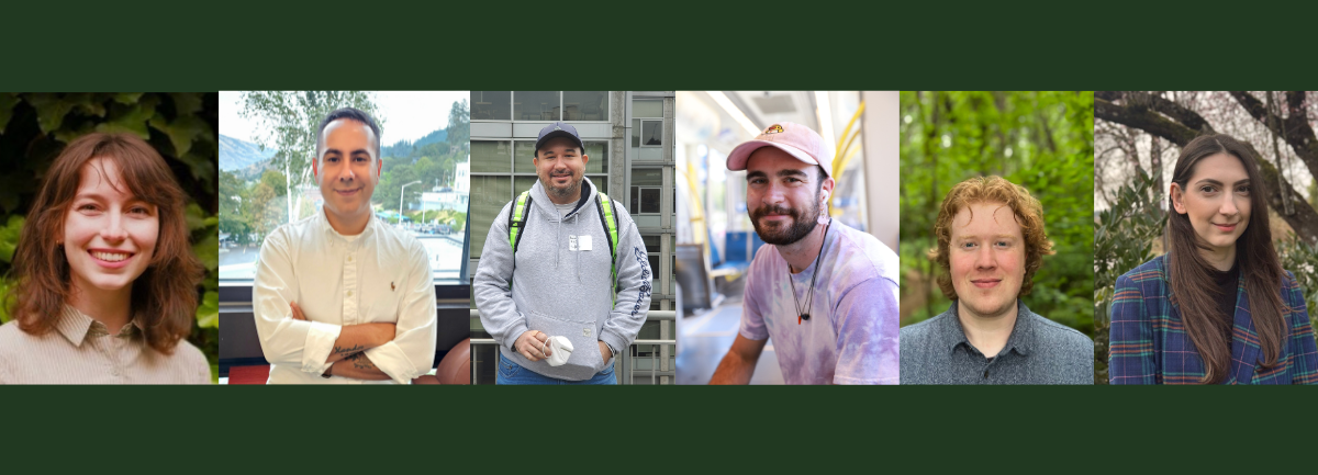Headshots of the scholarship winners